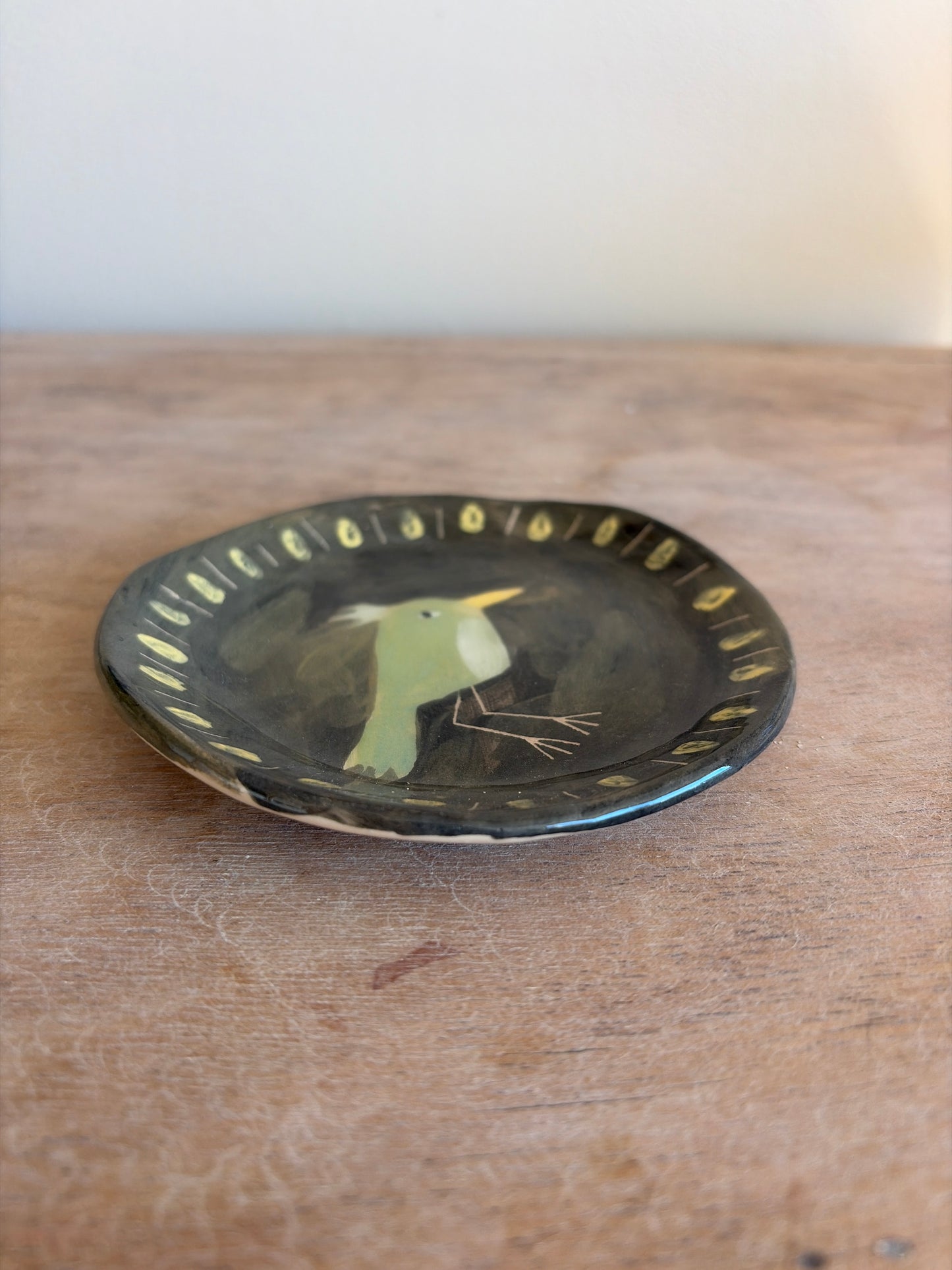 Petite assiette en céramique