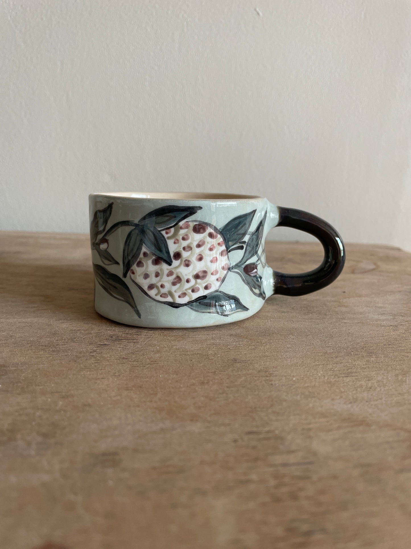 Tasse fleur en céramique