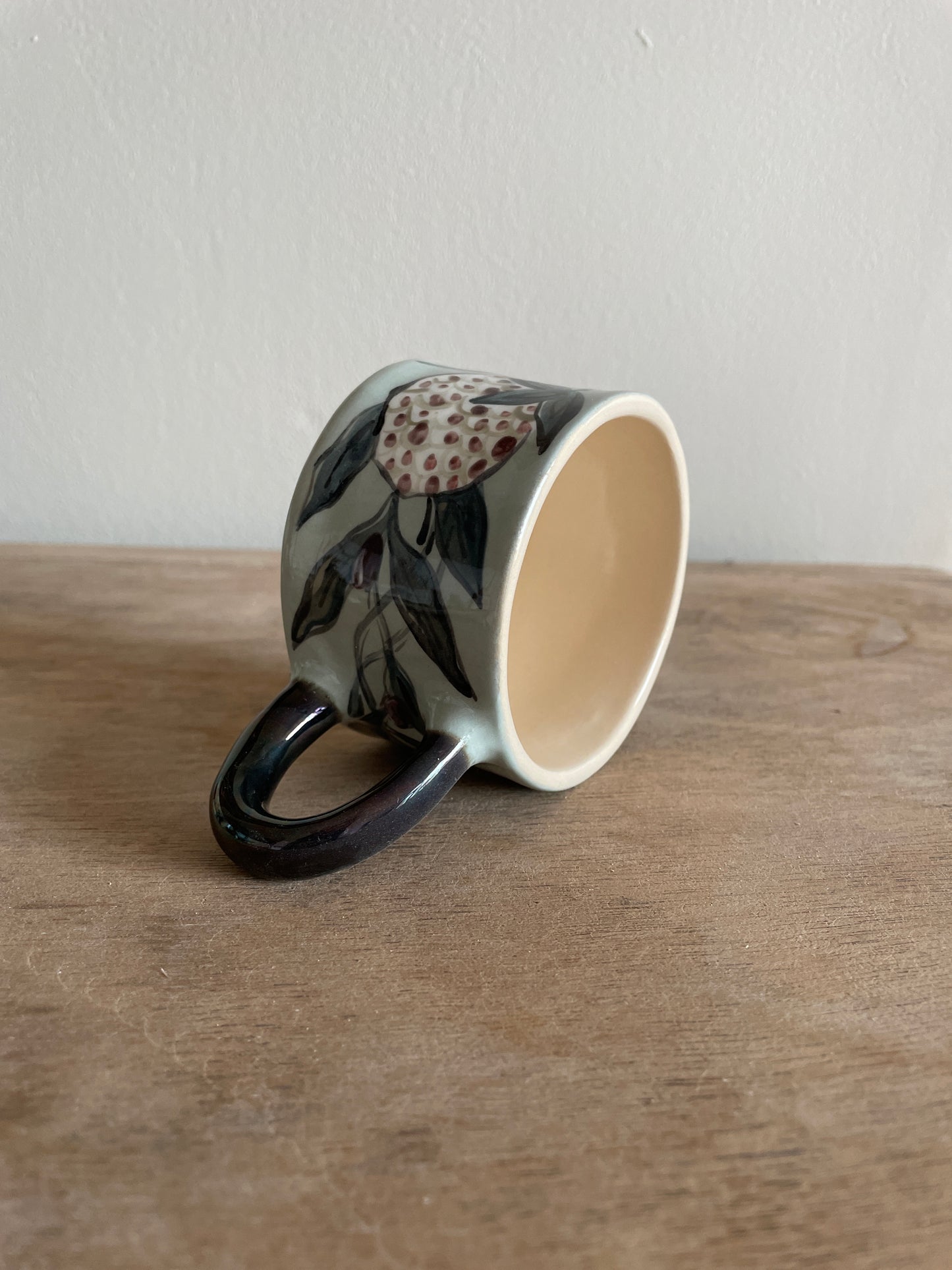 Tasse fleur en céramique