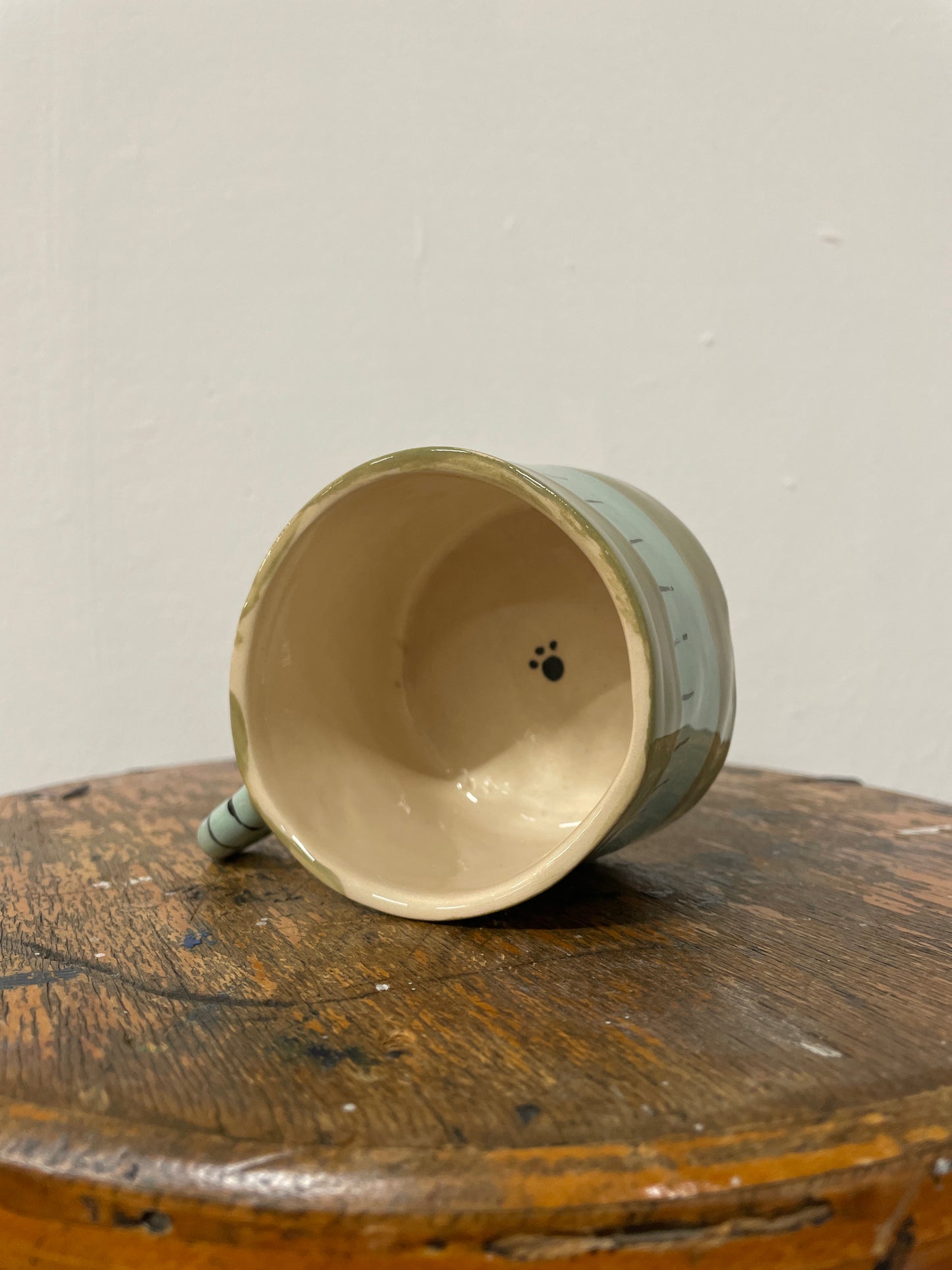 Reservee LOULAI///Tasse chat saucisse en céramique