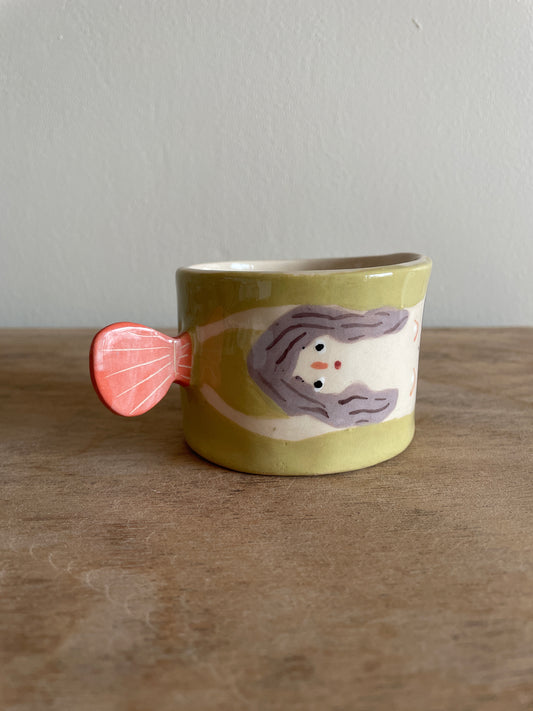 Tasse sirene en céramique