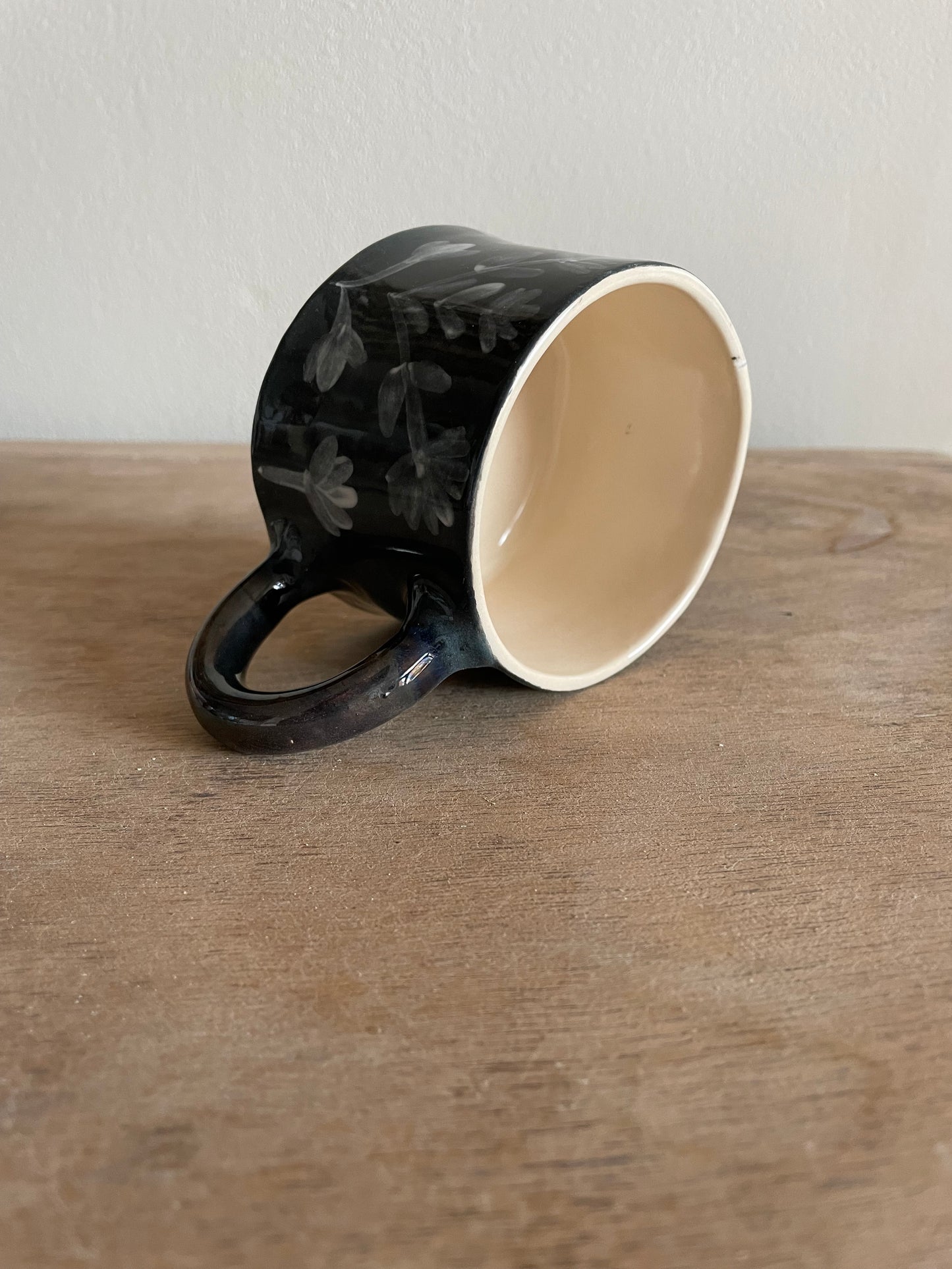 Tasse fleur en céramique