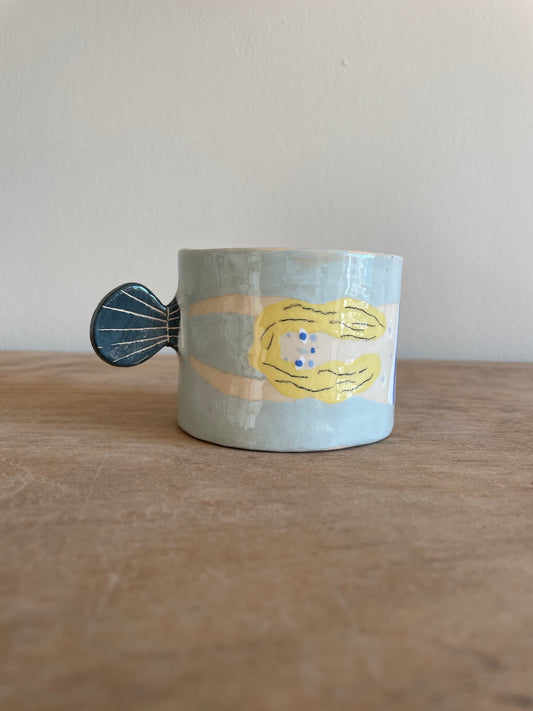 Tasse sirene en céramique