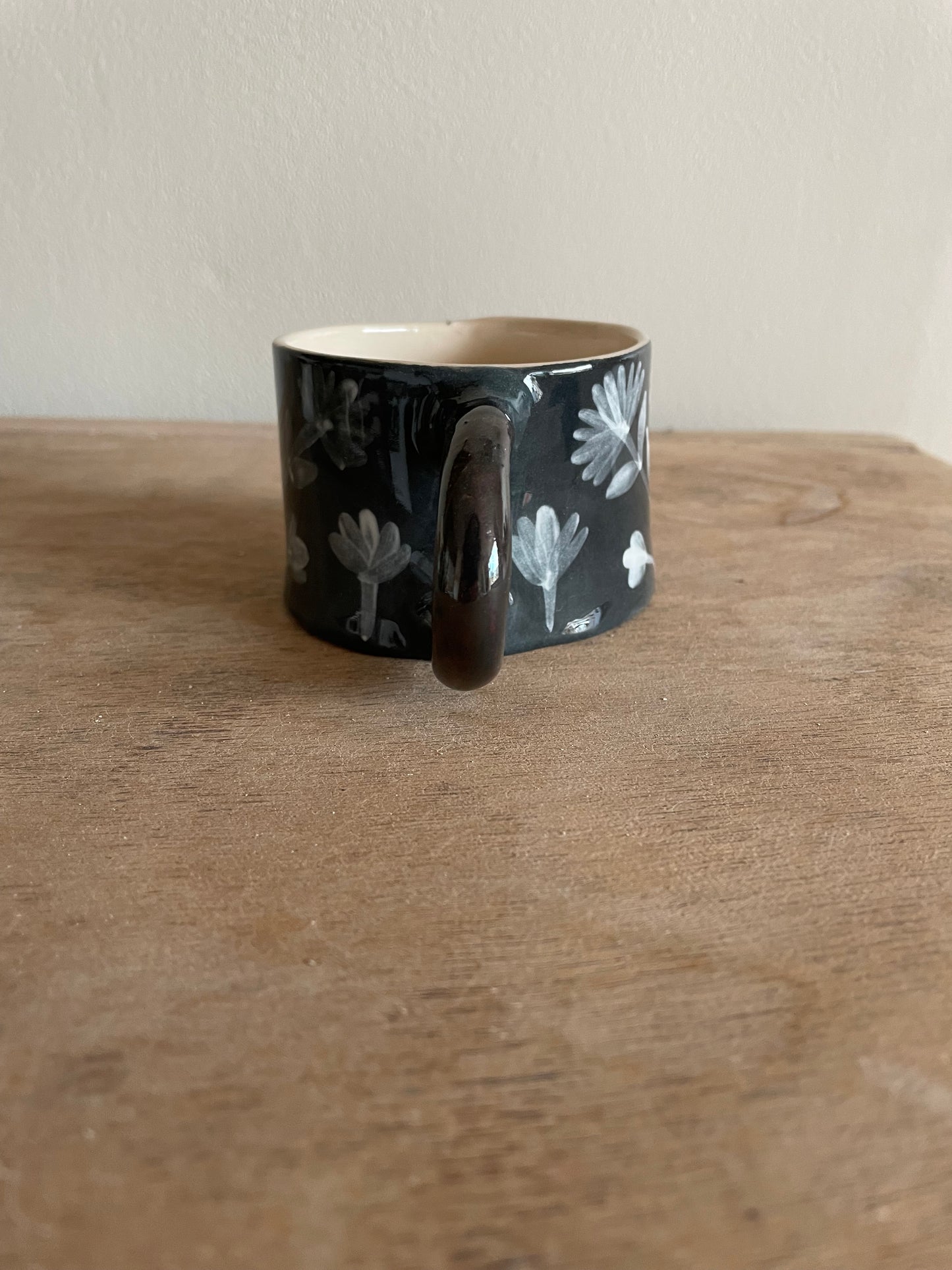 Tasse fleur en céramique