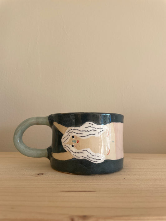 Tasse sirene en céramique